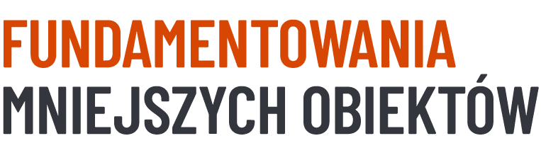 fundamentowania mniejszych obiektów